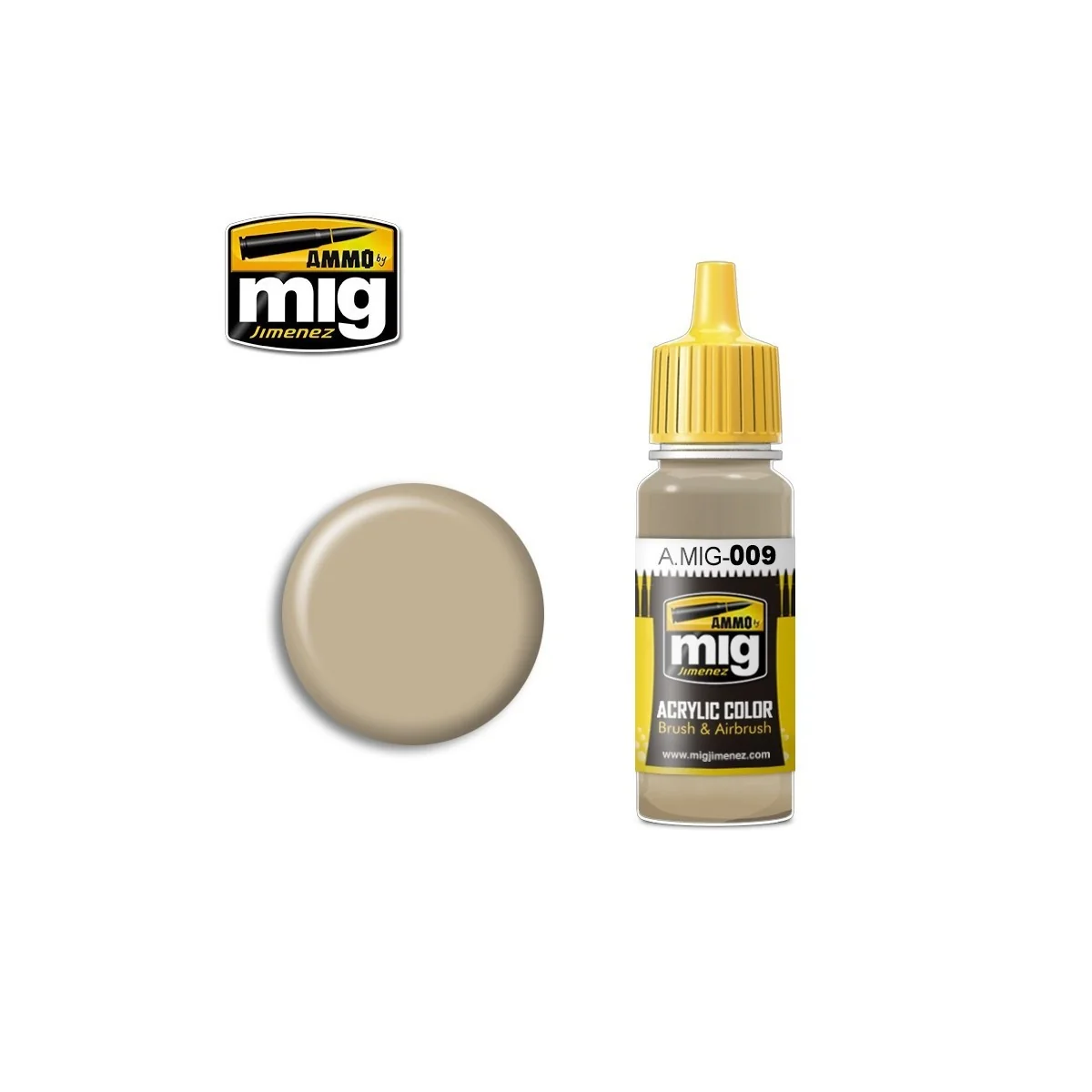 Peinture acrylique RAL 7027 GRIS SABLE 17ml Mig AMMO - MIG Jimenez A.MIG-0009 - 1 Peinture acrylique RAL 7027 GRIS SABLE 17ml Mig AMMO - MIG Jimenez A.MIG-0009 - 1