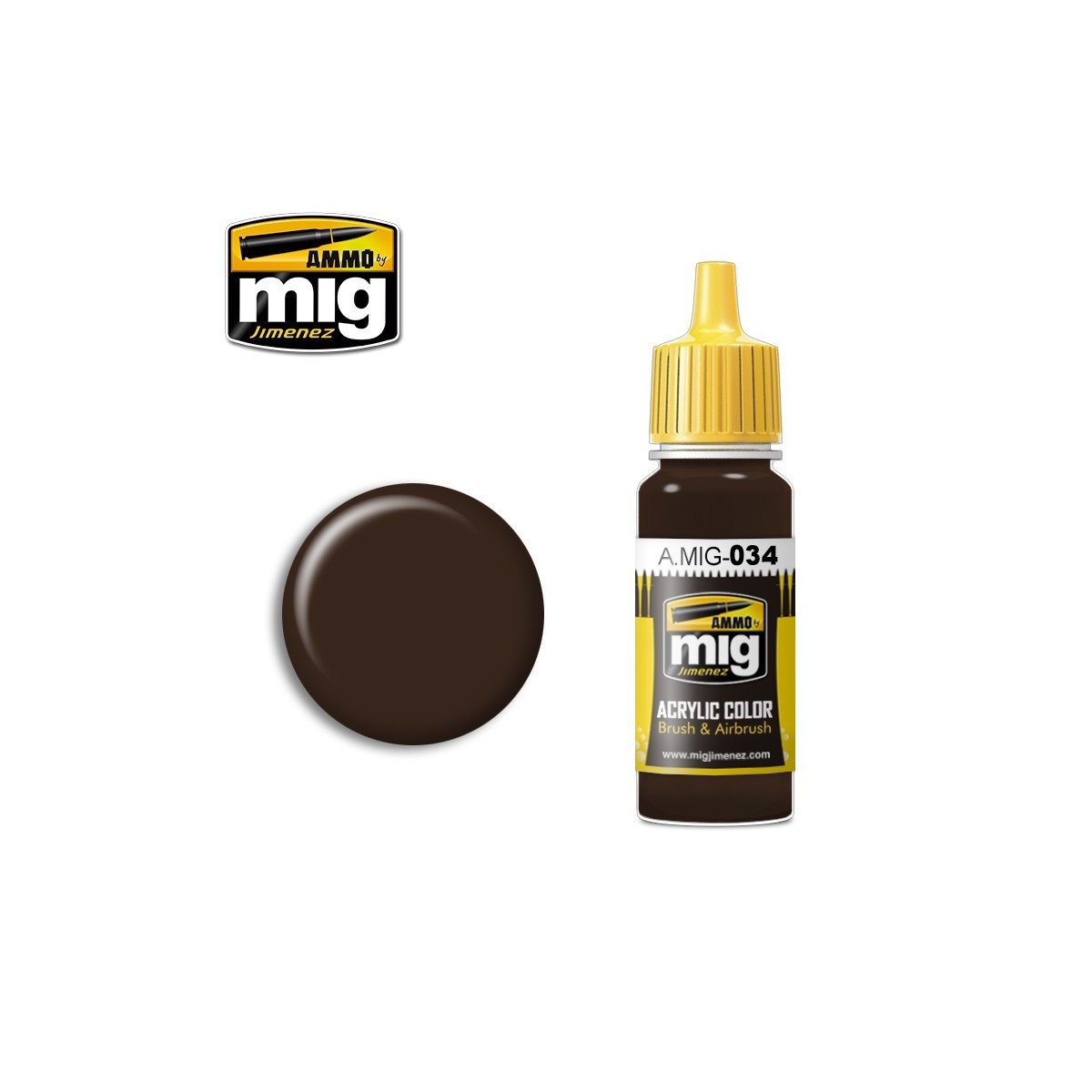 Acrylic Paint Rust Traces 17ml Mig - A.MIG-0034