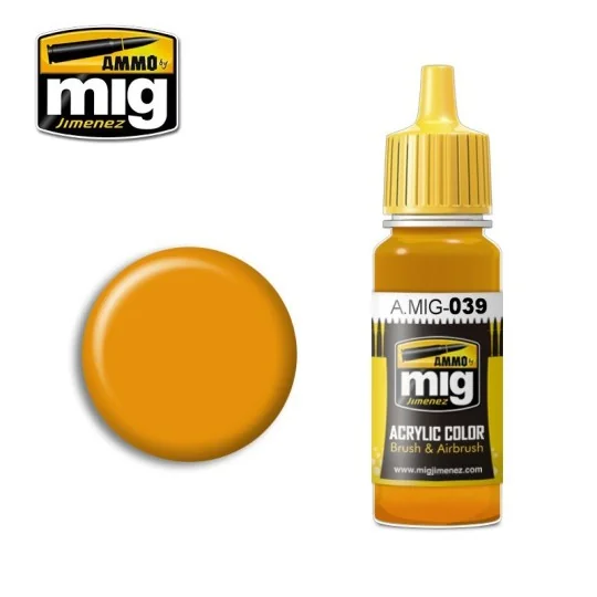 A.MIG-0039-Peinture acrylique ROUILLE CLAIRE 17ml Mig - A.MIG-0039