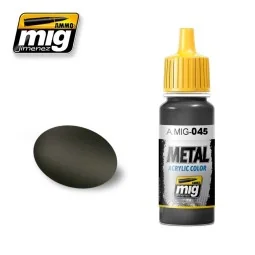 Mig GUN METAL 17ml Acrylic Paint - A.MIG-0045 - A.MIG-0045