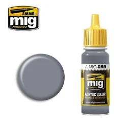 Mig 17ml Grey Acrylic Paint - A.MIG-0059 - A.MIG-0059