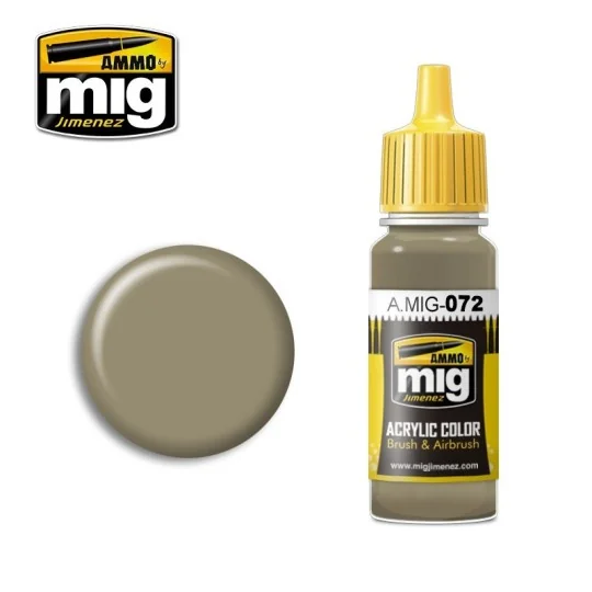 Peinture acrylique POUSSIÈRE 17ml Mig AMMO - MIG Jimenez A.MIG-0072 - 1 A.MIG-0072-Peinture acrylique POUSSIÈRE 17ml Mig - A.MIG-0072