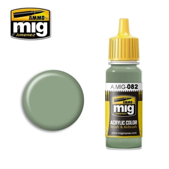 Peinture acrylique US APC INTÉRIEUR VERT 17ml Mig AMMO - MIG Jimenez A.MIG-0082 - 1 A.MIG-0082-Peinture acrylique US APC INTÉRIEUR VERT 17ml Mig - A.MIG-0082