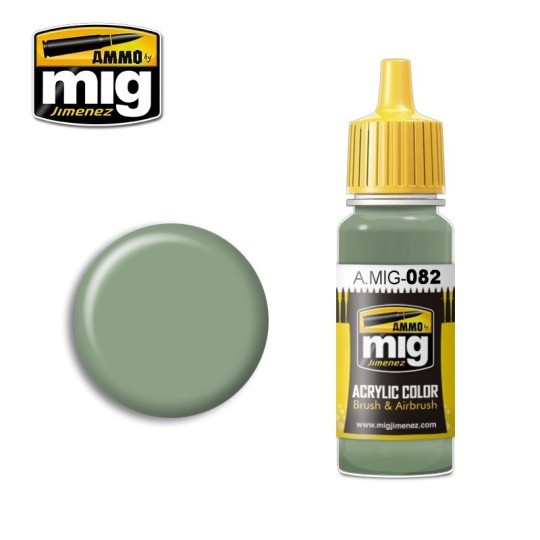 A.MIG-0082-US APC Interior Green Acrylic Paint 17ml Mig - A.MIG-0082