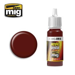 Crystal Red Acrylic Paint 17ml Mig - A.MIG-0093