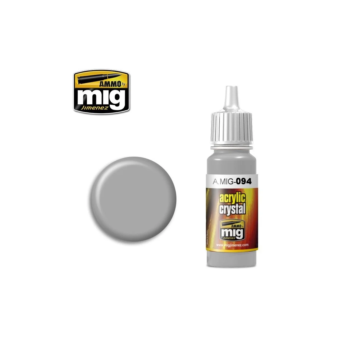 Acrylic paint CRYSTAL GLASS 17ml Mig - A.MIG-0094 - A.MIG-0094