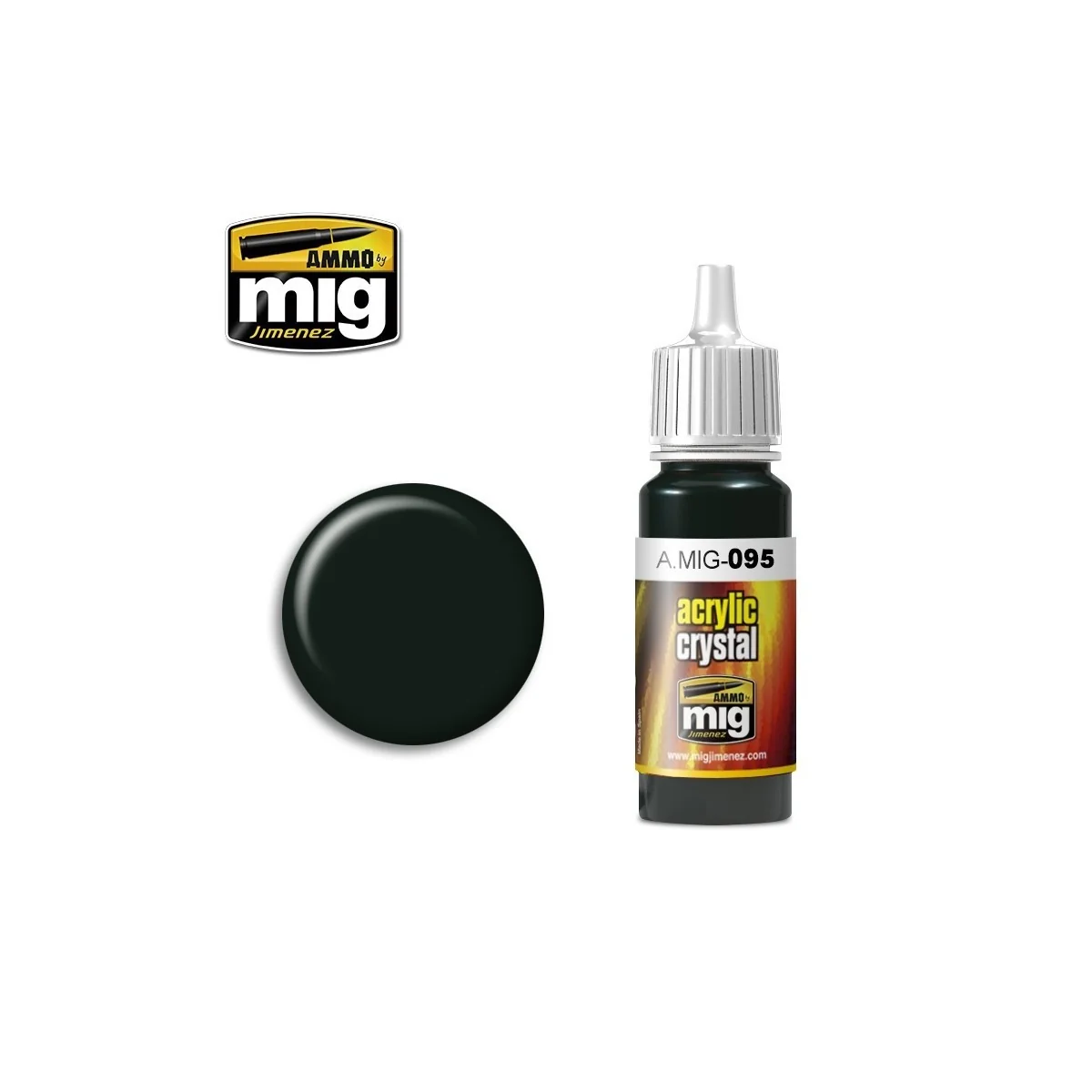 Peinture acrylique FUMÉ CRISTAL 17ml Mig AMMO - MIG Jimenez A.MIG-0095 - 1 Peinture acrylique FUMÉ CRISTAL 17ml Mig AMMO - MIG Jimenez A.MIG-0095 - 1