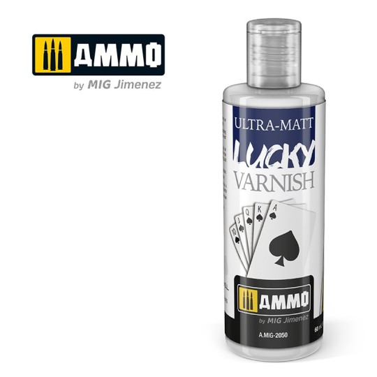 A.MIG-2050-Acrylic paint ULTRA MATTE VARNISH LUCKY (60ml) Mig