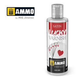 Acrylic paint LUCKY SATIN VARNISH (60ml) Mig - A.MIG-2052