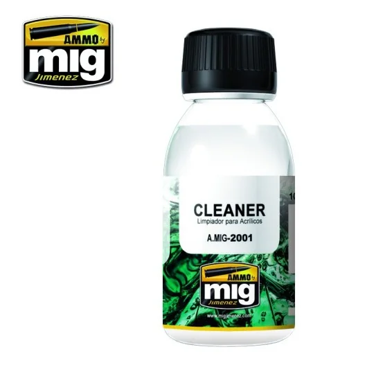 A.MIG-2001-Mig Acrylic Paint Cleaner (100ml) - A.MIG-2001