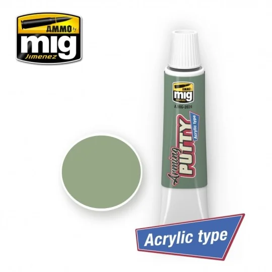 Mig Acrylic Filler Putty (20ml) - A.MIG-2039 - A.MIG-2039 A.MIG-2039-Mig Acrylic Filler Putty (20ml) - A.MIG-2039