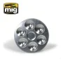 Mig 6-Compartment Aluminum Paint Palette - A.MIG-8008 - A.MIG-8008 A.MIG-8008-Mig 6-Compartment Aluminum Paint Palette - A.MIG-8008