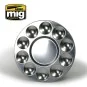 Mig 10-Compartment Aluminum Paint Palette - A.MIG-8009 - A.MIG-8009 A.MIG-8009-Mig 10-Compartment Aluminum Paint Palette - A.MIG-8009