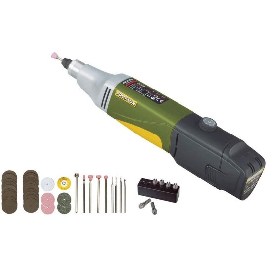 PRX-29800-IBS/A - Meuleuse - perceuse industrielle sans fil + Chargeur + Batterie Proxxon - PRX-29800