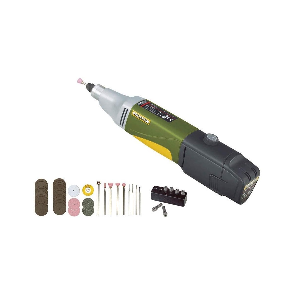 IBS/A - Grinder - cordless industrial drill + charger + Proxxon bat...