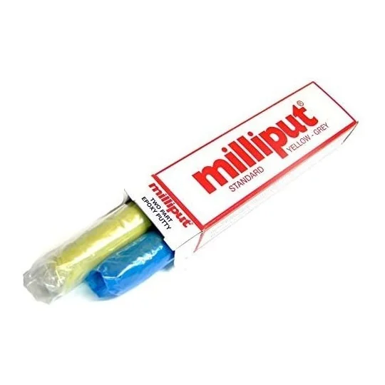 Milliput Moldable Epoxy Putty, Standard (113g) - MILLIPUT1A - MILLI... MILLIPUT1A-Milliput Moldable Epoxy Putty, Standard (113g) - MILLIPUT1A