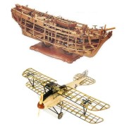 Wooden model building