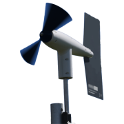 Connected anemometer, weather beacon