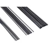 Piano wire hinge controls