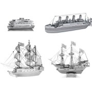 Model boats Metal Earth kits to mount