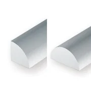 Demi-rond et quart de rond Evergreen