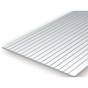 Evergreen stepped grooved plate