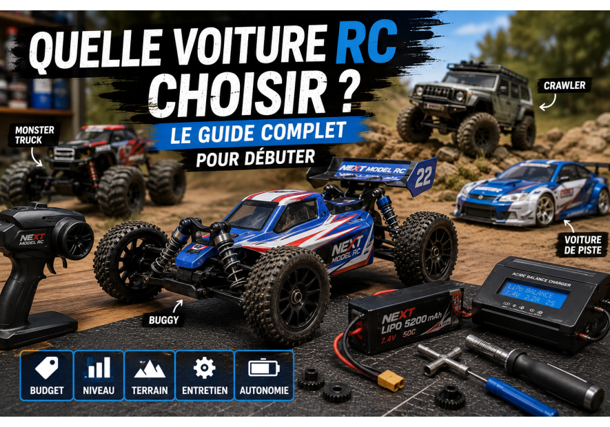 Quelle voiture RC choisir ? Guide complet pour débuter