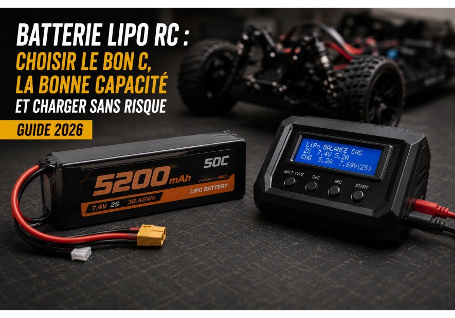 RC LiPo battery: choose C rating, capacity, and safe charging (2026 guide)