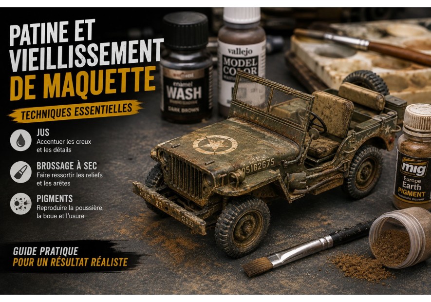 Scale Model Weathering Guide: Washes, Drybrushing, Chipping and Pigments