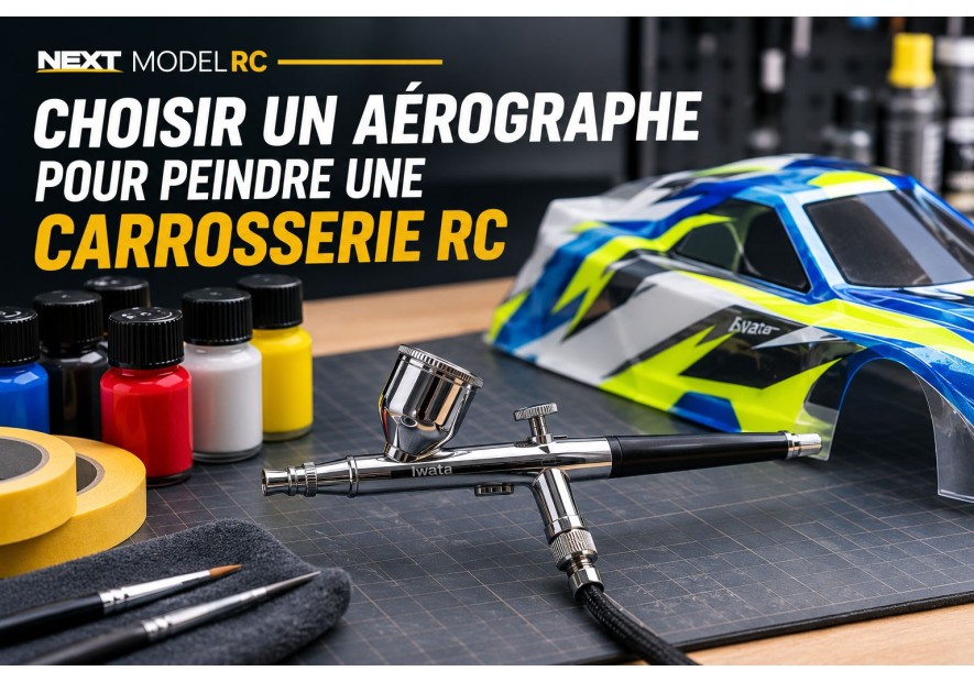 How to choose an airbrush for an RC car body